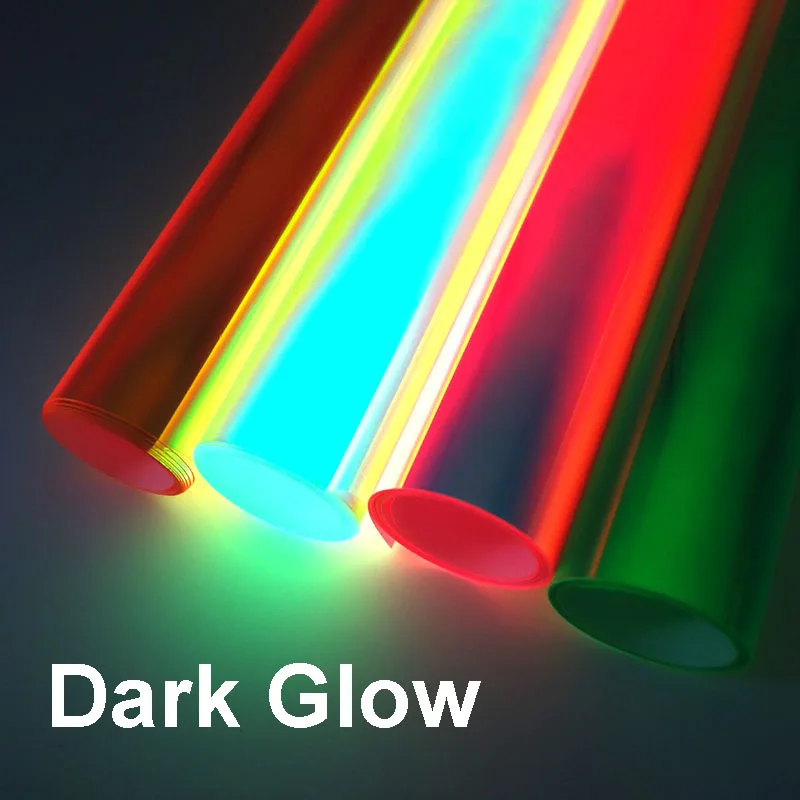25cm Wide Laser Symphony Luminous PU Heat Transfer Vinyl Film Heat Press Iron on T-shirt HTV Printing Sheet DIY Clothing