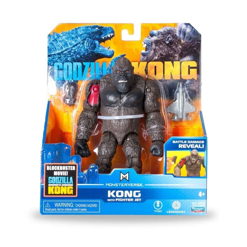 GodAzillas Vs Kong 15-33cm Film Pvc Action Figure Light Sound Moving Toy GodAzillas Gojiras King of The Monster Collectible Doll