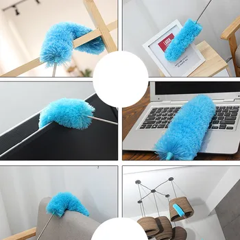 

Household duster Retractable Clean Brush Car furniture Soft Duster Brush Anti Dusting Brush Home Cleaning дастер drop ship #L5