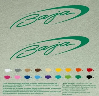 

For 1Pair Baja Decals Vinyl Stickers Boat Outboard Motor lot of 2