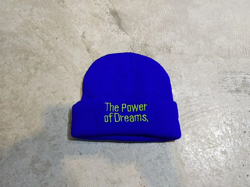 The power of Dreams шапки для мужчин и женщин Skullies Хип-хоп шапочки The power of Dreams шапки вязание невинная шляпа хеджирующая шапка - Цвет: 7