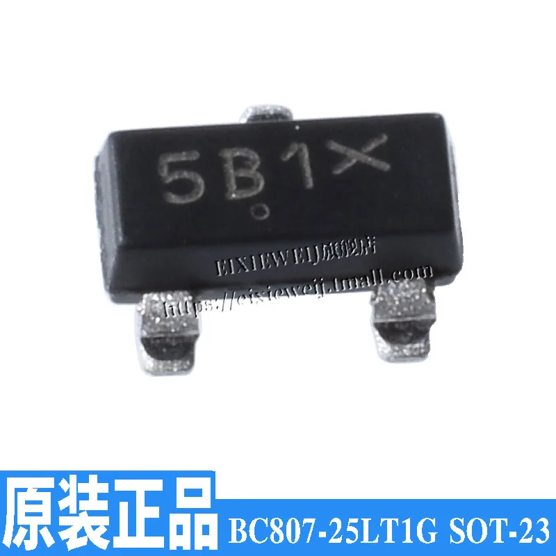 10 шт. 100 BC807-25LT1G 5B1 SOT23 PNP совершенно аппарат не Привязанный к оператору сотовой связи