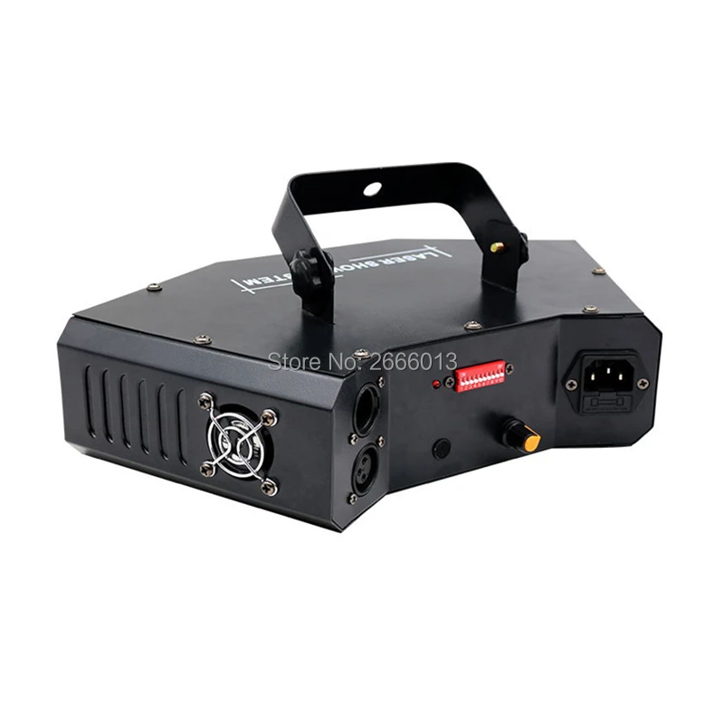 4 линзы секторный диско лазерный светильник для вечеринки DMX RGB Полноцветный луч+ сканирующий светильник изображения s DJ эффект проектор сканер лазерный сценический светильник ing