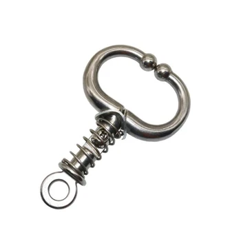 

Stainless Steel Automatic Cow Spring Nose Pliers Cattle Baoding Ware Binding Tool Nose Clamp Traction Cattle Ring