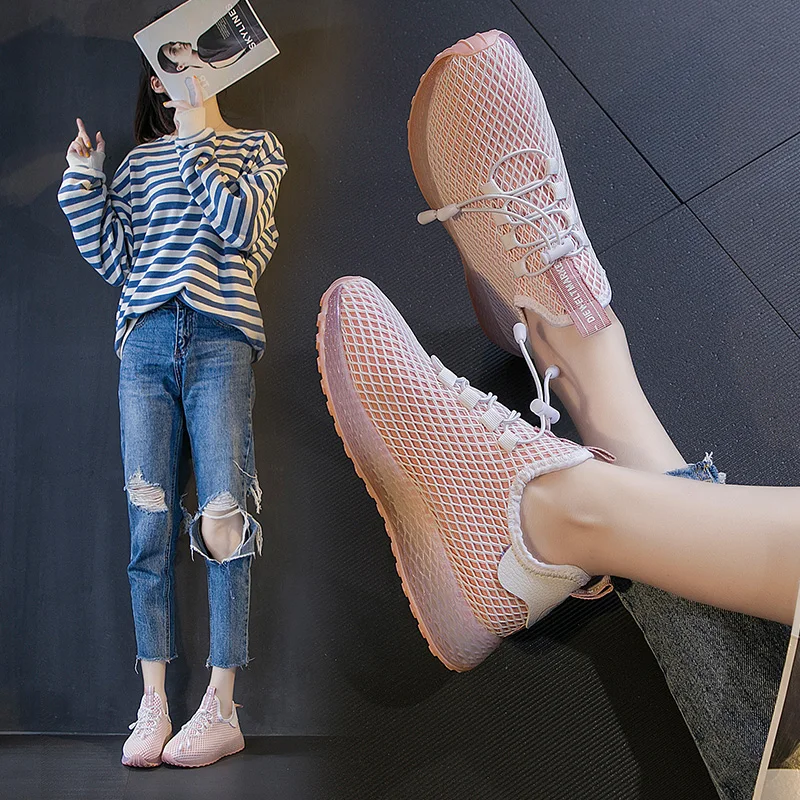 Shoes Women Summer New Sneakers for Women Vulcanized Shoes Casual Fashion Shoes Basket Femme Krasovki Zapatillas Mujer Deportiva