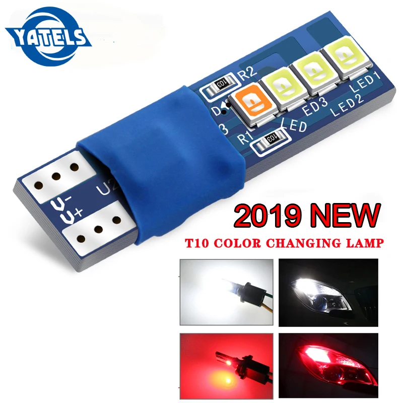 1 шт. Canbus W5W T10 8 smd 2835 светодиод для авто клиновисветильник ширина лампы двери