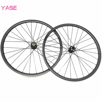 

YASE 29er carbon mtb wheelset 35x25mm tubeless aro 29 mtb asymmetry boost NOVATEC D791SB D792SB 110x15 148x12 bike disc wheels