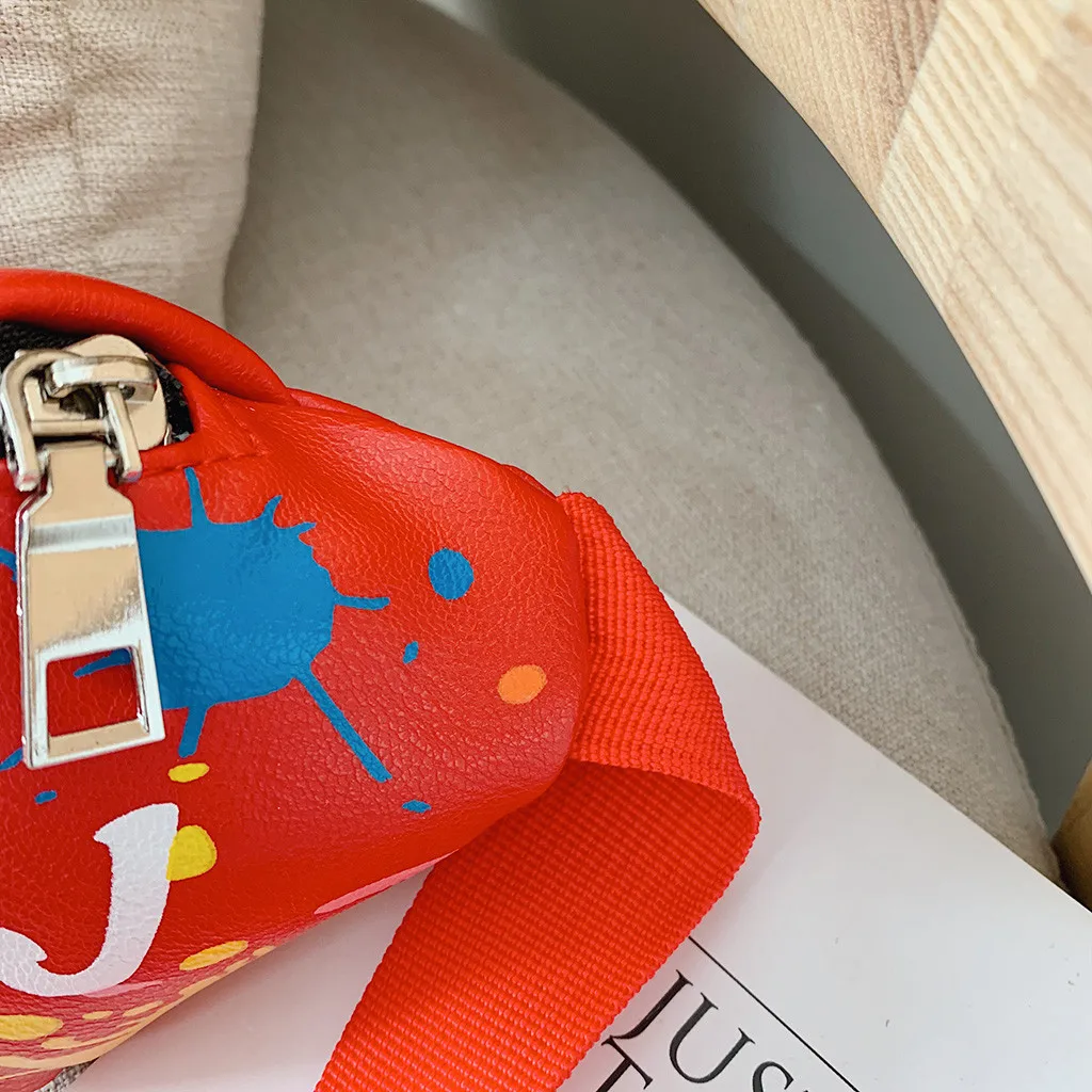 Детская сумка на плечо, модная сумка-мессенджер с принтом граффити, сумка-мессенджер на плечо, сумка для монет, поясная сумка, сумки для женщин#10