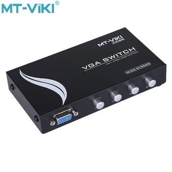 

MT-VIKI VGA switcher 4-port four in one out Computer surveillance video recorder switcher sharing device 4 in 1 out MT-15-4CH