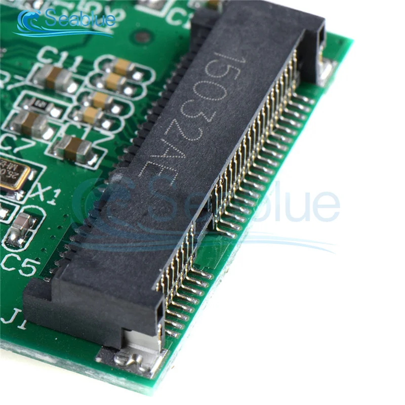 1.8 인치 미니 SATA PCI-E mSATA ssd-40pin ZIF CE 케이블 어댑터 카드, IPOD IPAD 용 Toshiba 용 Hitachi ZIF CE HDD 하드 디스크