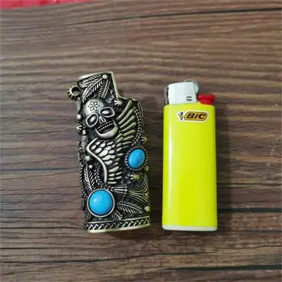 SKU-2-黄铜配白铜J5打火机