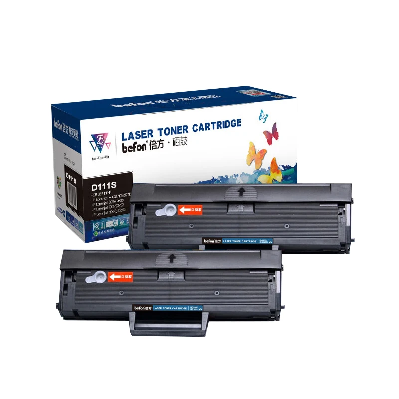 Befon Refilled Compatible Toner Cartridge Replacement For Samsung Xpress  Mlt-d111s/els D111s Sl-m2026 Sl-m2026w M2020 2022w 2070 - Toner Cartridges  - AliExpress