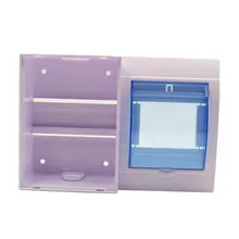 Для 3-4 способов автоматический выключатель для домашнего использования открытая установка Пластиковая распределительная коробка воздушный выключатель водонепроницаемые пустые коробки