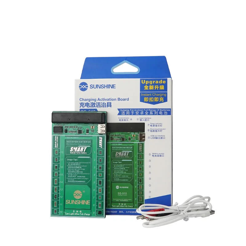 Easyfix SS-909 SS-910 активация заряда доска для iphone 7G 7P 8 8P X ipad android кабель тестирования активации