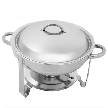 

3.5L Chafing Dish Alcohol Stove Stainless Steel Chafing Dish with Cover Alcohol Furnace for Buffet Catering Cookware Tool