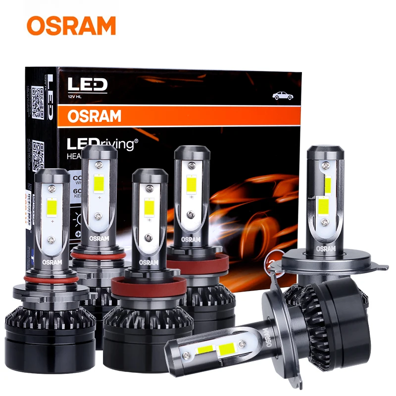 Лампа Ксеноновая OSRAM мини H7 H4 Led 9012 HIR2 высокое Яркость H1 HB2 9003 9005 9006 HB4 HB3 H11 6000K 12V