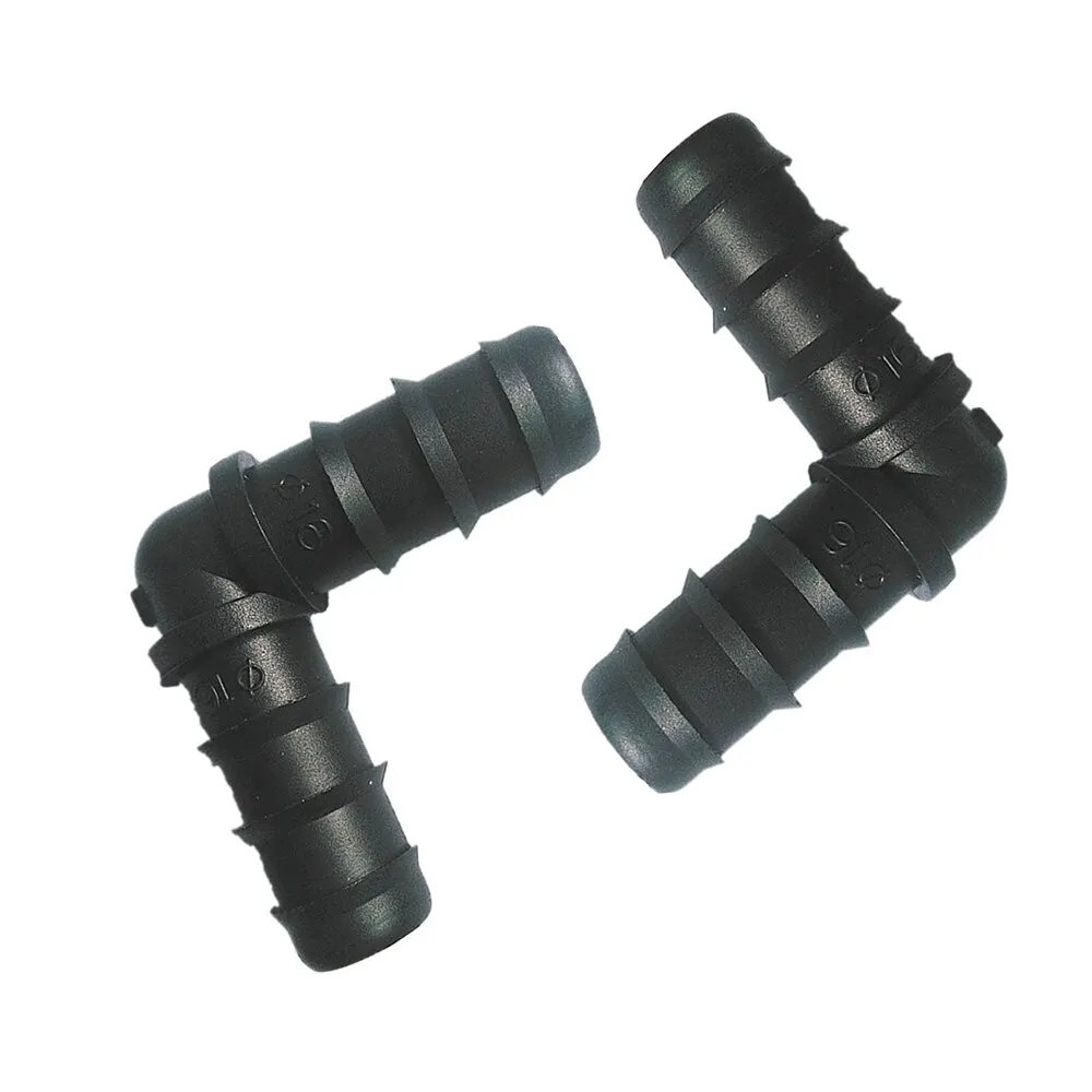 10pcs-pack DN16 90 градусов уголок изгиб садовый фитинг для полива водопроводная муфта Оросительная Система IT126