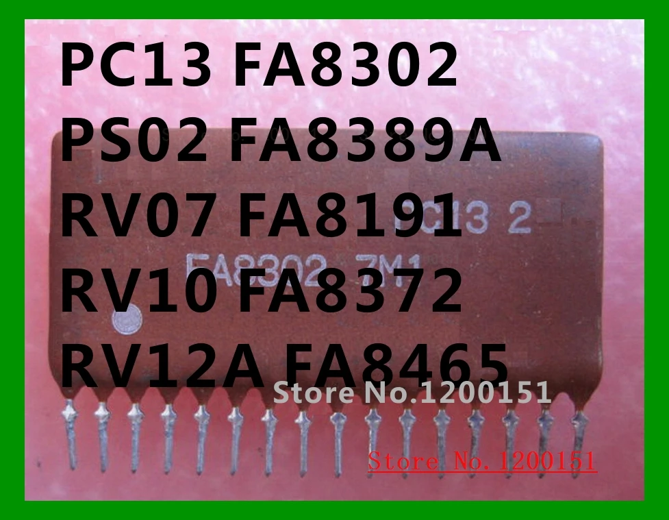 

RV12A FA8465 MODULES