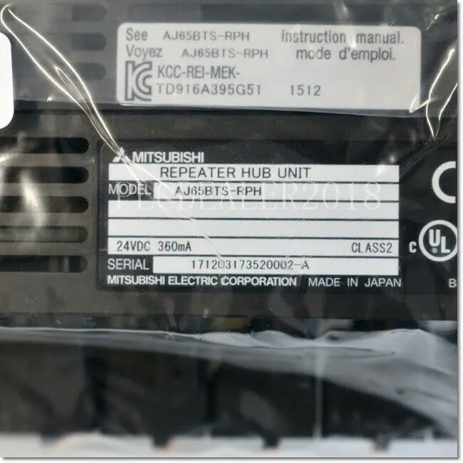 Mitsubishi AJ65BTS-RPH CC пружинный зажим клеммный блок втулка ретранслятора модуль