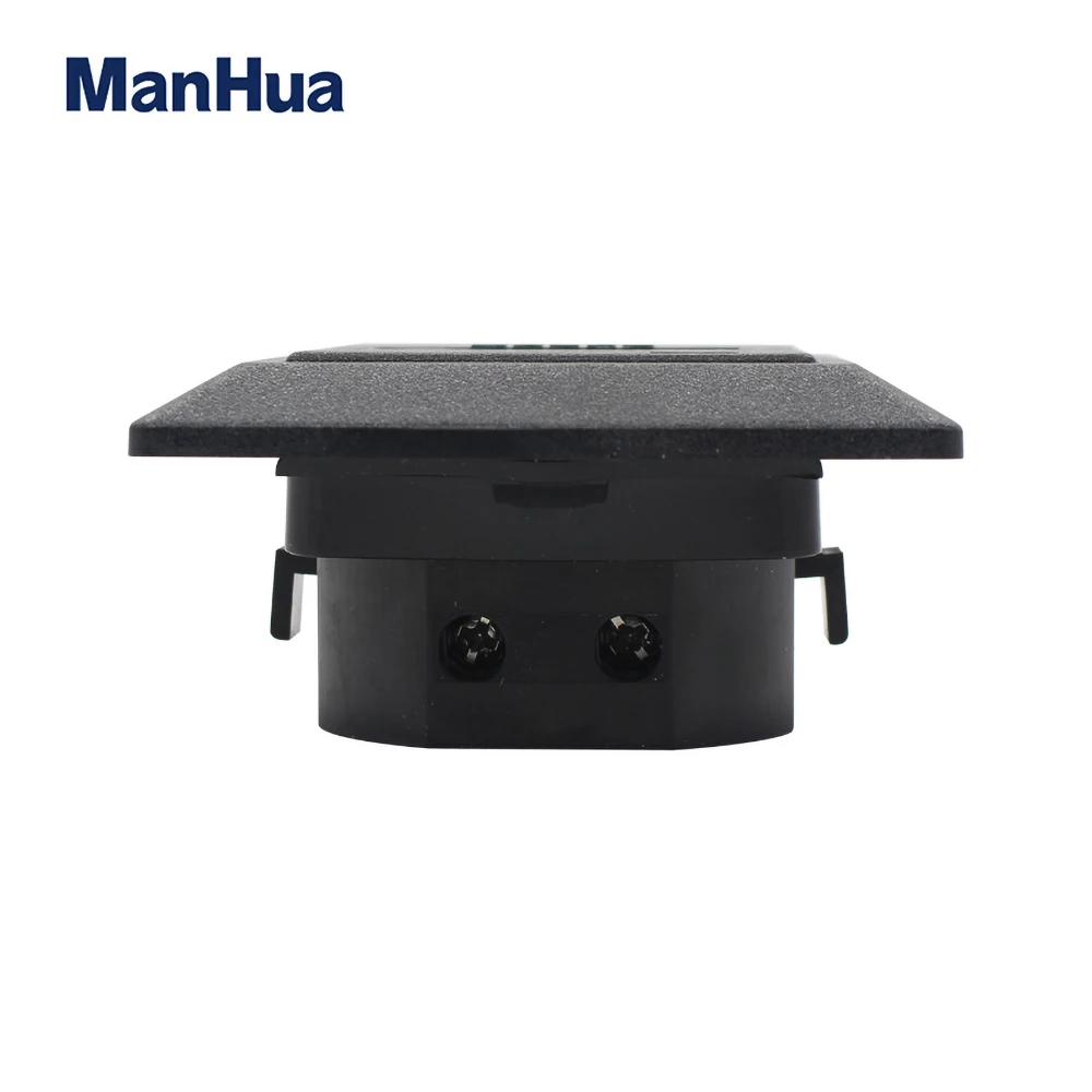 Цифровой квадратный счетчик ManHua HM 1 часов черного типа AC220 60HZ 0 99999 99 H|Таймеры| |