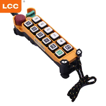 

F24-12S Wireless radio transmitter and receiver remote control for hoist crane single speed