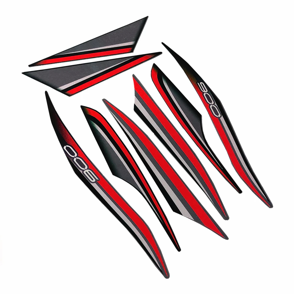 Motorbike Racing Fairing Sticker Decal For Kawasaki Z900 2017 2018 2019 Full Kit New 3M High Quality Sticker Fairing Stickers