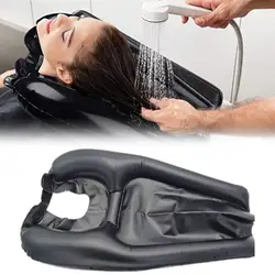 PVC Inflatable Shampoo Basin Portable Shampoo Pad Quickly Inflate And Deflate Hair Washing Basin for Pregnant Women Elderly