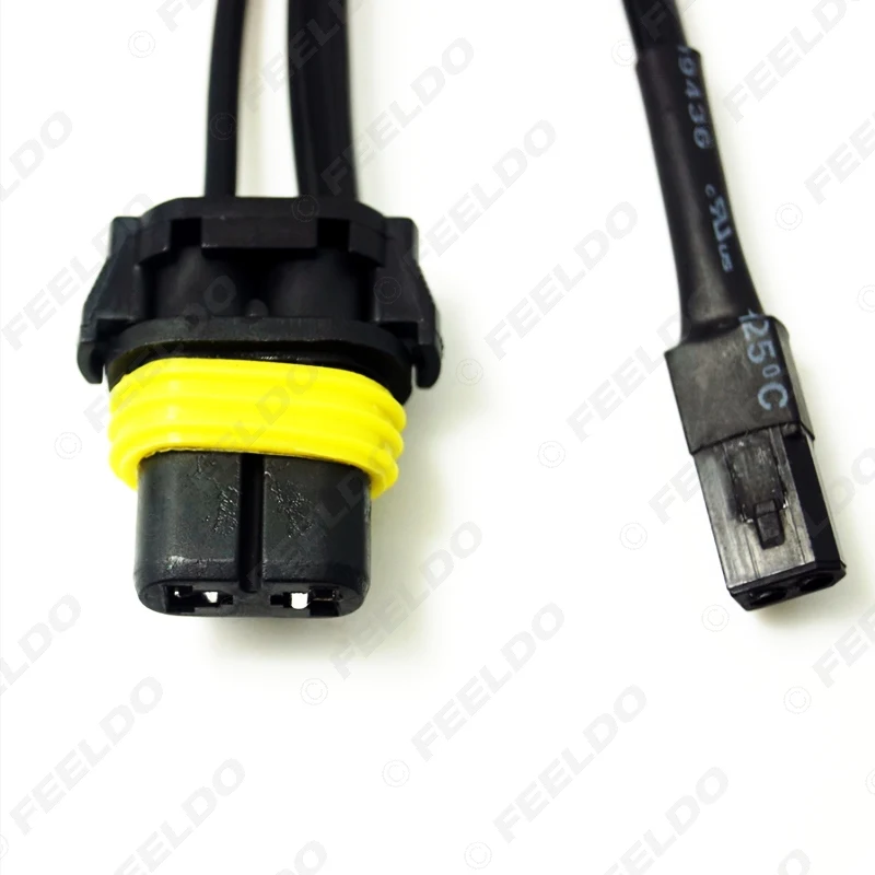 FEELDO 6 шт. 12 В 55 Вт H4/HB2/9003 Hi/Lo луч Биксеноновые Реле Жгут для HID конверсионный комплект# HQ4194