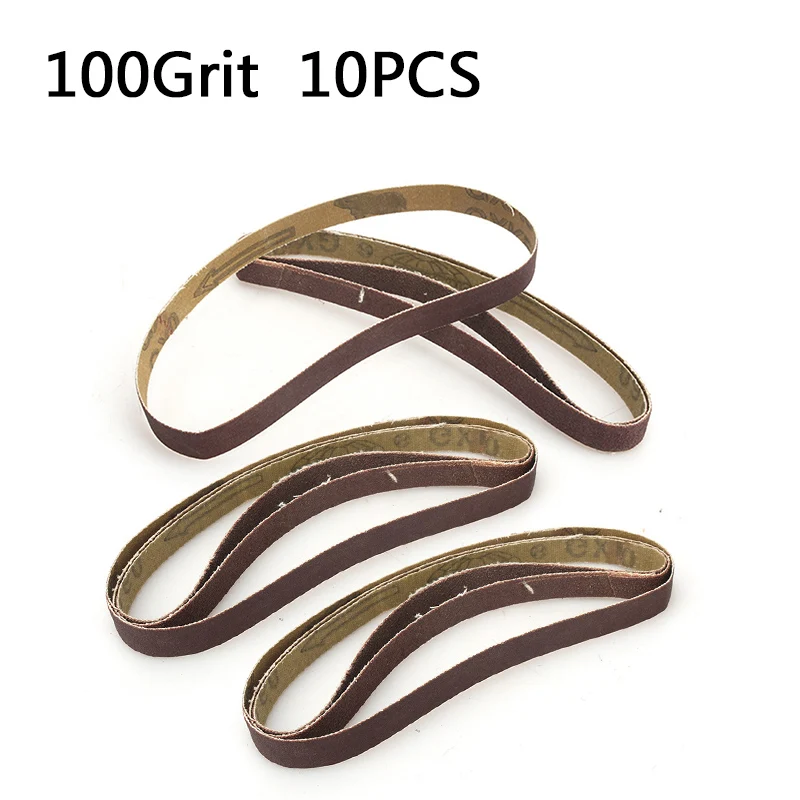 520x20mm Sanding Belts Pneumatic Abrasive 40/60/80/100/120 Grit Supplies