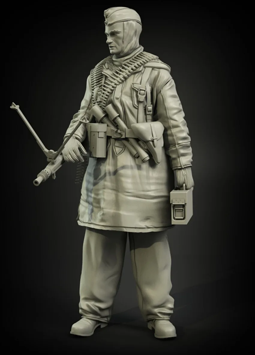 1/35 модельная фигурка из смолы комплект Неокрашенный/990|Наборы для сборки моделей|