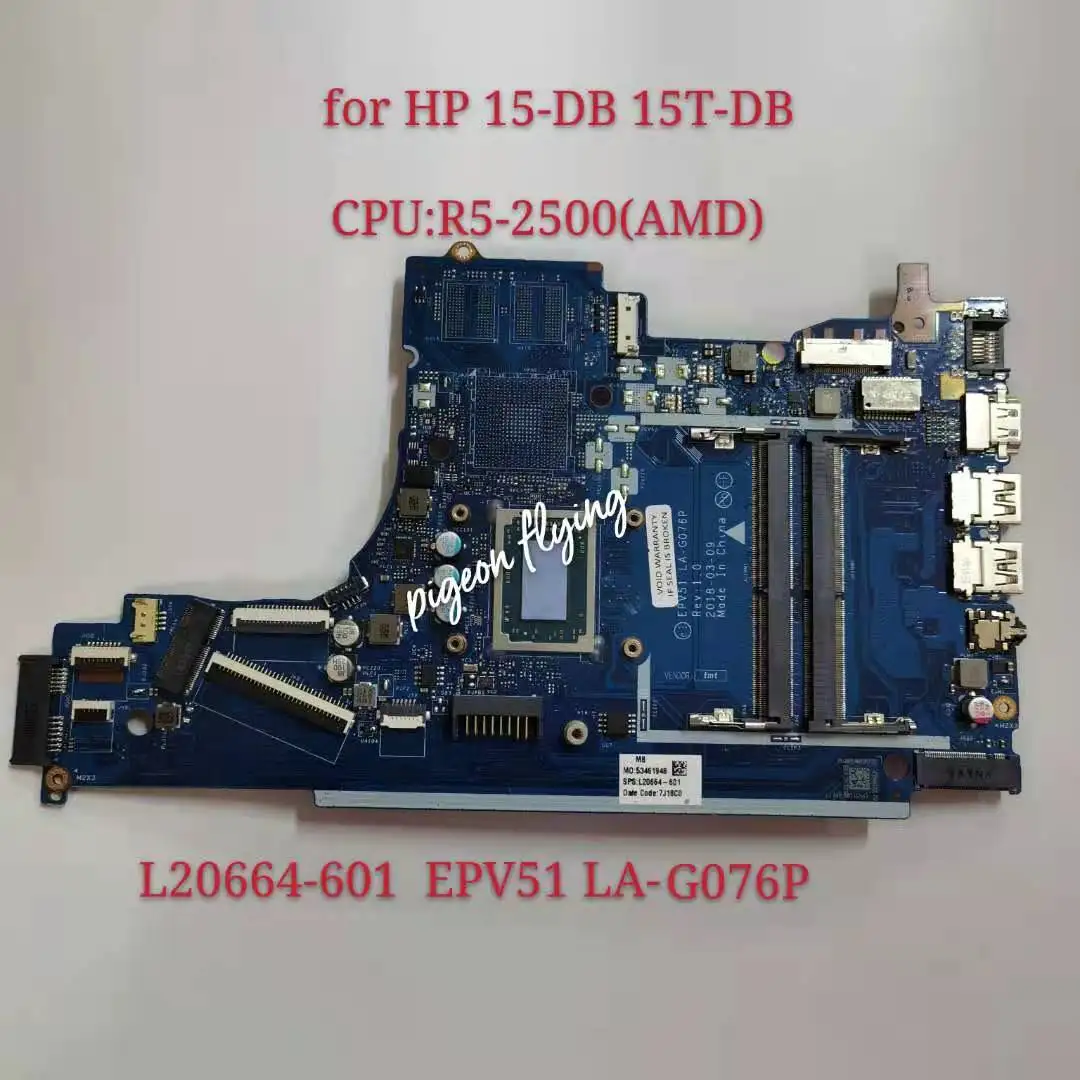 

Материнская плата EPV51 для ноутбука HP 15-DB 15T-DB000