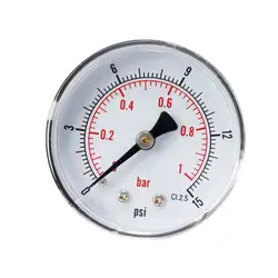Y50 осевой манометр высокого качества Барометр давления масла Датчик давления воды точный измеритель манометр