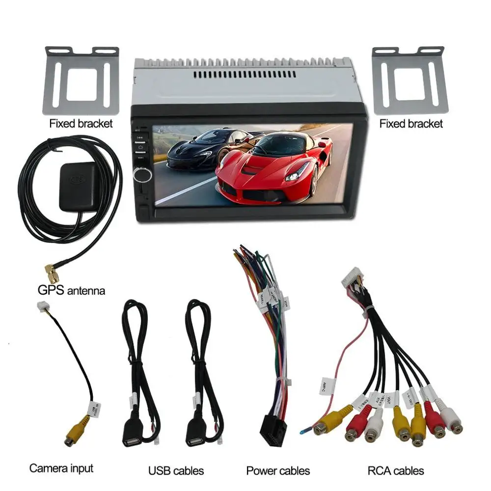 

New Quad Core 7 Inch Android Universal Machine Navigation Car MP5 Player Android GPS Navigation All-in-One