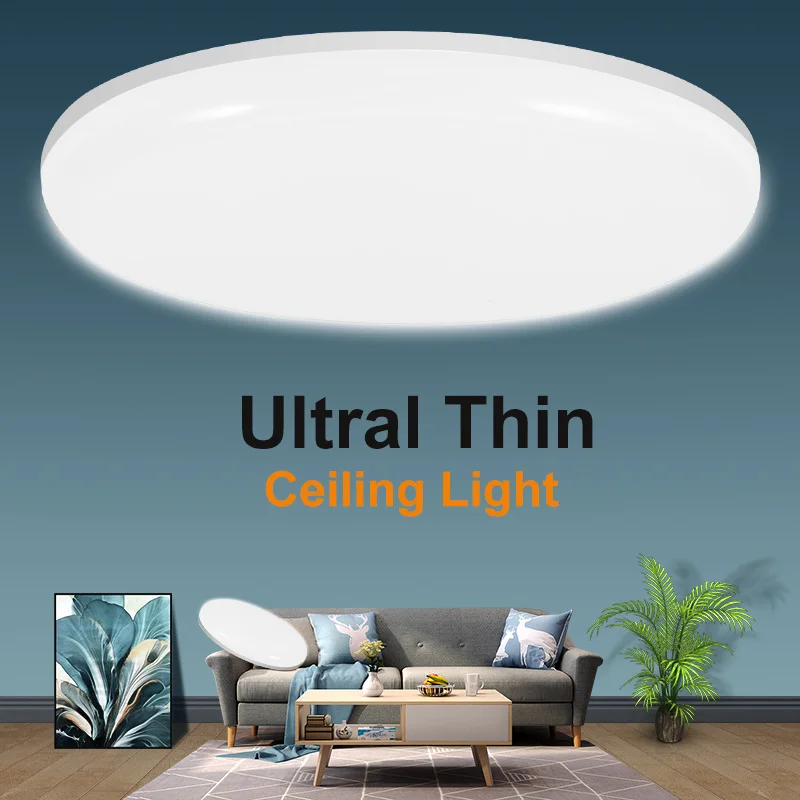 Ceiling Lights LED Ceiling Light 220V 30W 50W Panel Light Surface Mounted Lamp Round Kitchen Lamps For Indoor Home Room Lighting Ceiling Lights LED Ceiling Light 220V 30W 50W Panel Light Surface Mounted Lamp Round Kitchen Lamps For Indoor Home Room Lighting