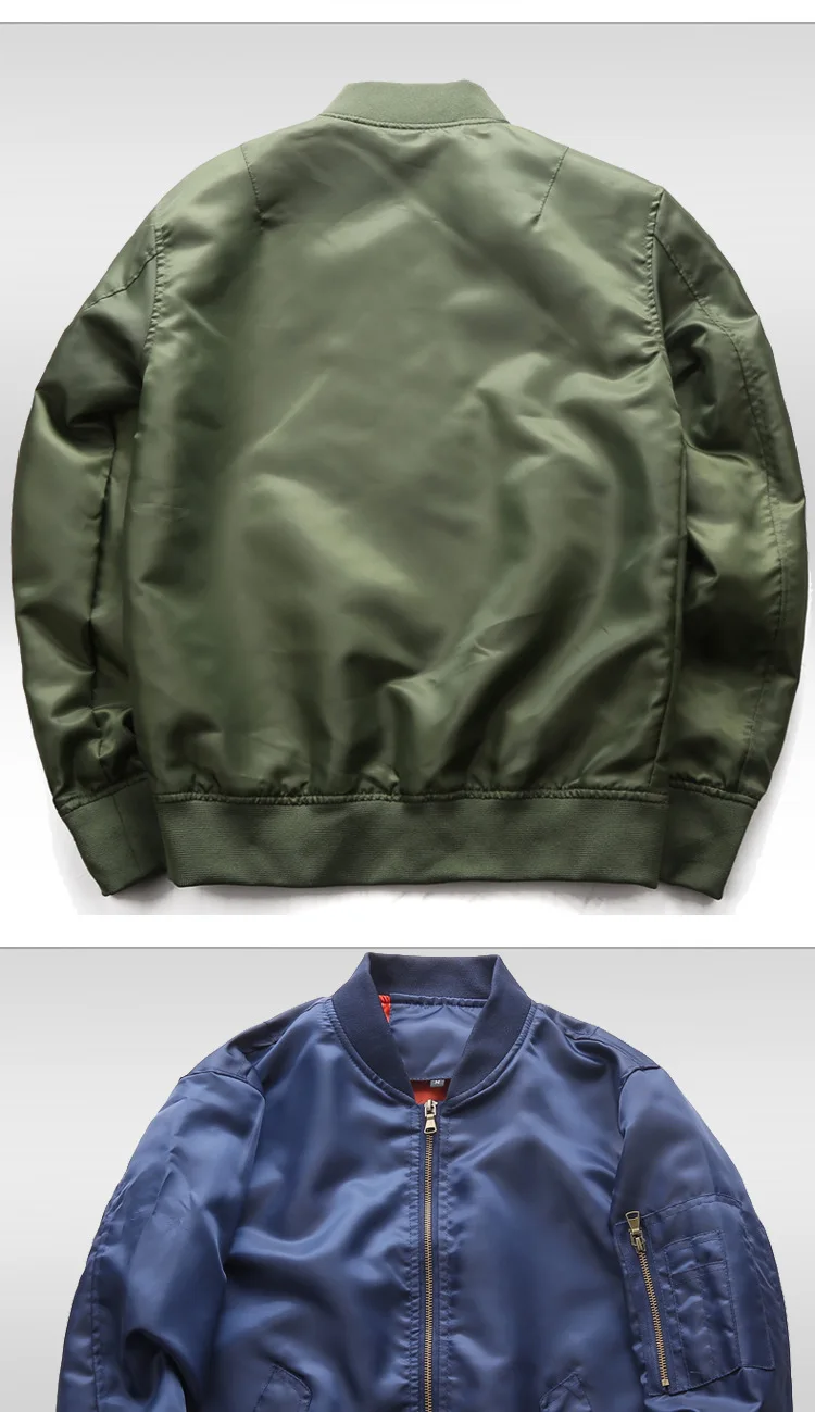 Military Jacket Outwear Men Custom Bomber Jacket Embroidery Print Logos Plus Size Pilot Baseball Army Coat Fall Flight Jackets