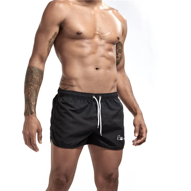 Summer Men's Sports Jogging Quick-Drying Shorts Printed Shorts Swim Surfing Beachwear Shorts Gym Casual Fitness Shorts 4