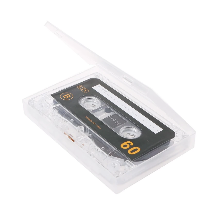 Стандартная кассета пустая лента пустая 60 минут аудио запись для речевого музыкального плеера AXYF