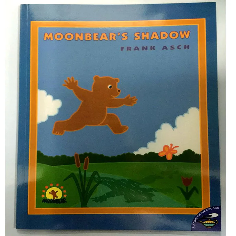 Moonbear's Shadow By Frank Asch обучающая английская книга с рисунками карта для детей