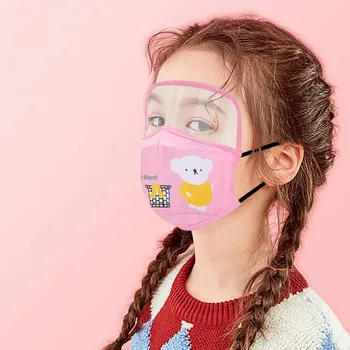 

Fast Delivery Scarf Face Mask Mask with goggles 2020 Mascarilla Child Dustproof Outdoor Face Protective Face Mask Máscara Facial