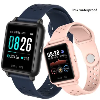 

2020 new smart watch bracelet men and women sports IP67 waterproof heart rate blood pressure monitor Smartwatch for IOS Android