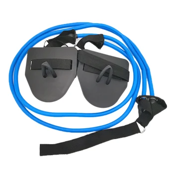 

Fitness Resistance Bands Swimming Arm Strength Trainer Pilates Pull Rope Tubes for Gym Swimming Muscle Training blue