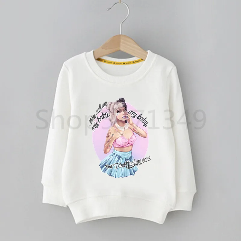 Melanie Martinez Miyazaki Hayao Kawaii/Детская толстовка с капюшоном и милым принтом; детская одежда; толстовки с героями мультфильмов для малышей - Цвет: K