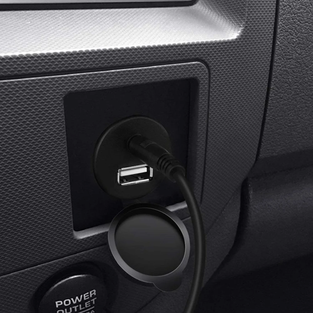 Удлинительный кабель AUX Папа мама usb порт для крепления на приборной панели 3 5 мм