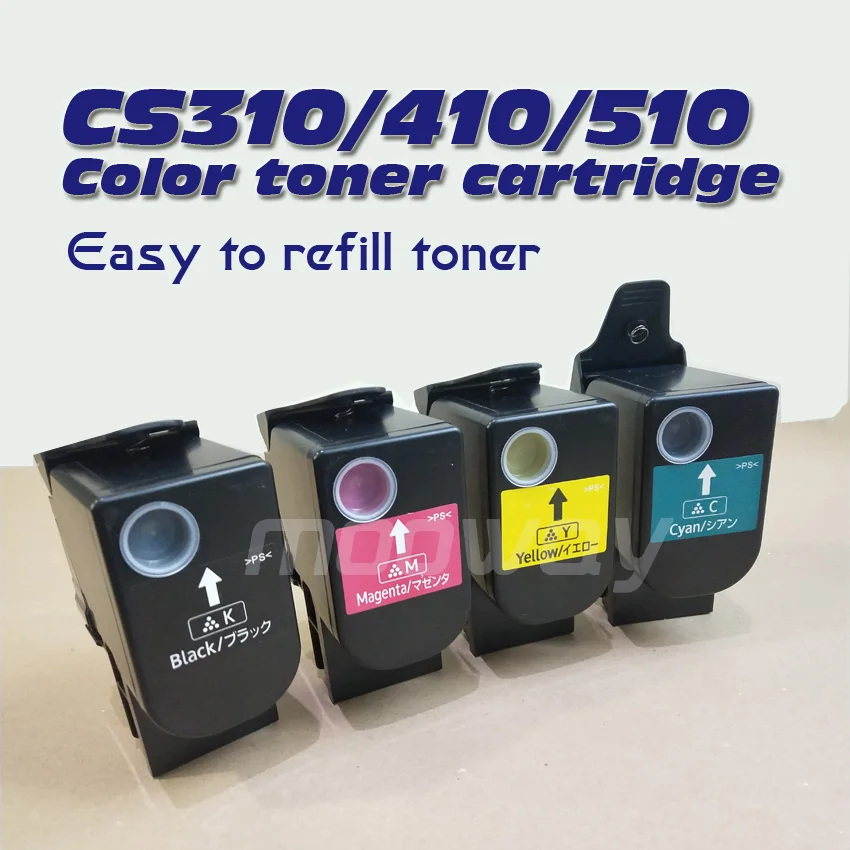 Совместимый тонер-картридж для Lexmark CS310 CS410 CS510 CX310 CX410 CX510 цветной тонер-картридж