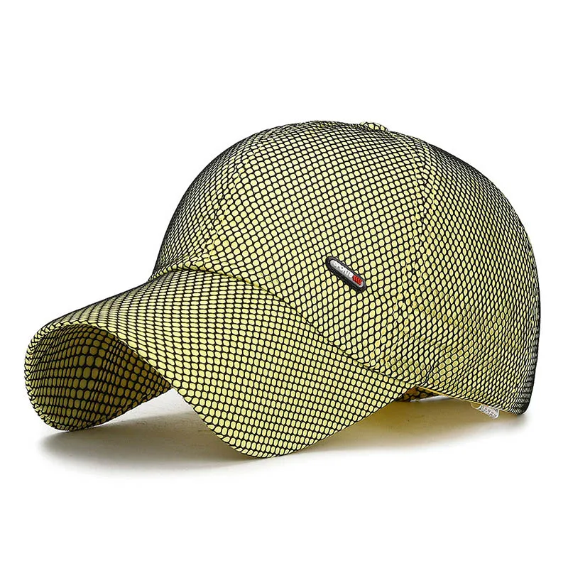 Men Women Baseball Cap Breathable Mesh Spring Summer Sun Hat Sports Hip Hop Bonnet Unisex Street Dance Snapback Gorras CP0424 (9)