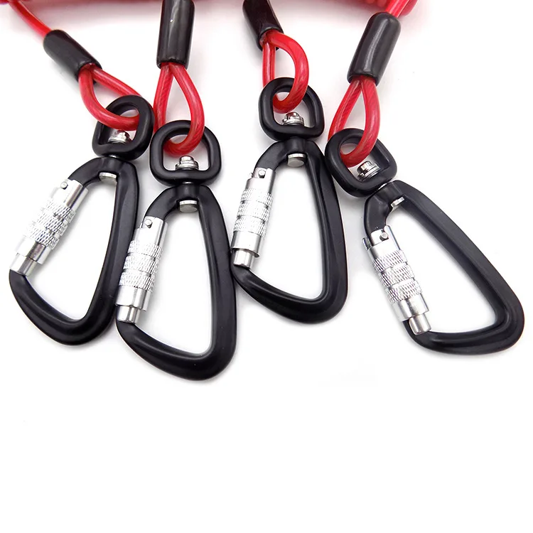 Manufacturers Wholesale Top Grade Safe Spring Steel Wire Tool String High Tensile Aviation Aluminum Climbing Stretching Safe Lan