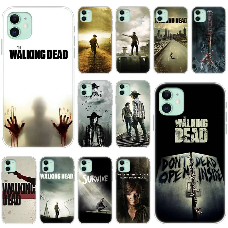 Hot The Walking Dead hero Soft Silicone Transparent Case for Apple iPhone 11 Pro XS Max X XR 6 6s 7 8 Plus 5 5s SE Fashion Cover | Мобильные
