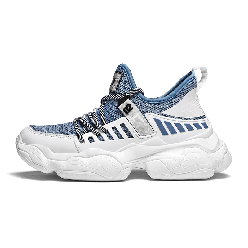 

2019 Summer Breathable Mesh Woven Running Shoes New Korean Version Wild Tide sneakers Increased Lightweight Men's Sports Shoes F