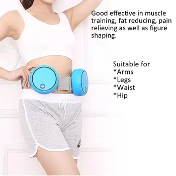 

Rechargeable Body Slimming Vibration Massager Machine for Arms Legs Waist Hip Shaping Massage Relaxation v