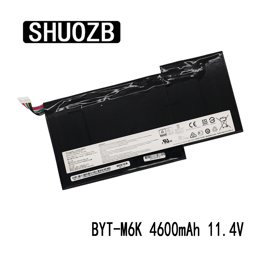 SHUOZB BTY-M6K 11,4 V 52.4Wh 4600mAh лаптоп с Батарея для MSI MS-17B4 MS-16K3 GS63VR 7RG-005 GF63 тонкий 8RD-031TH GF75 планшет